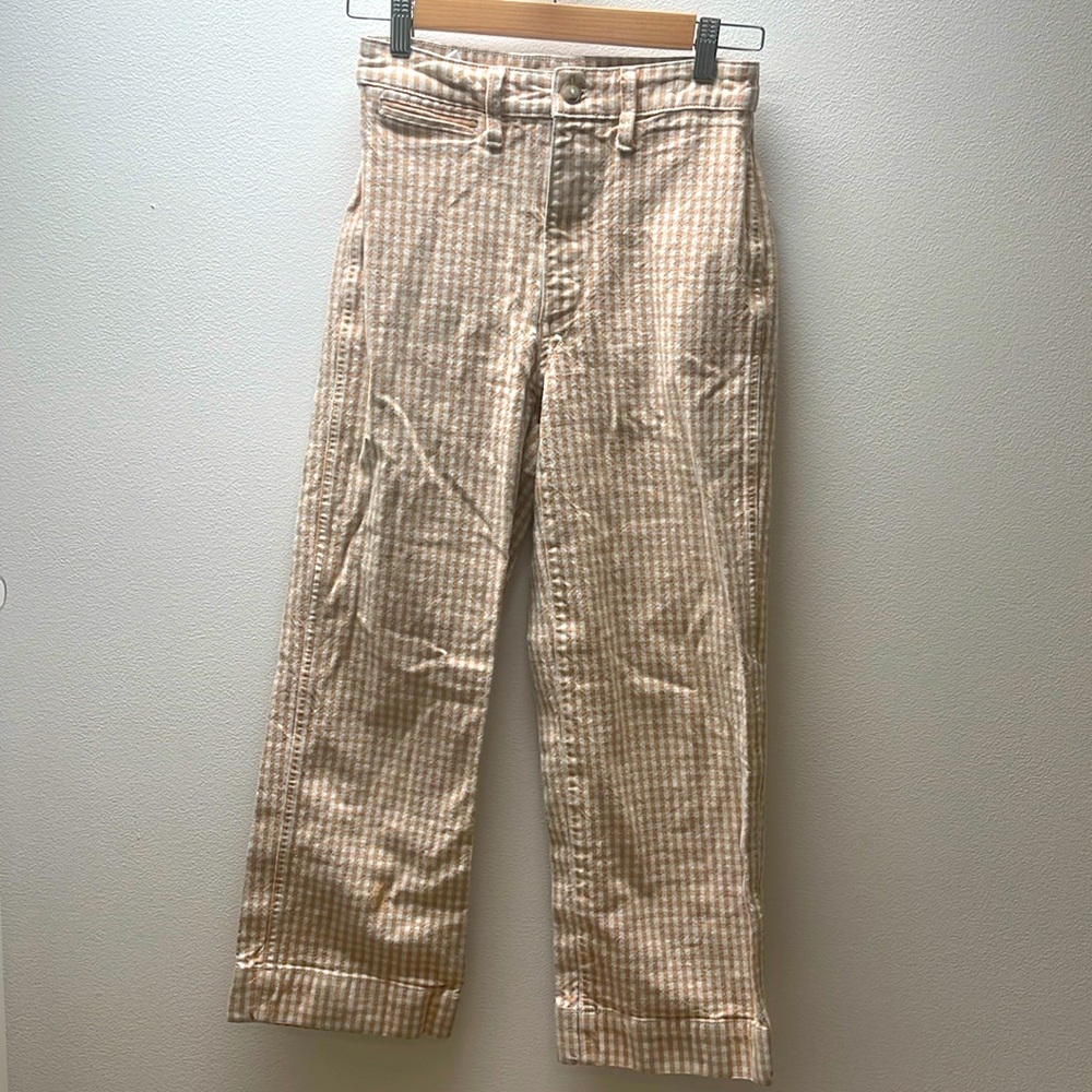 Madewell Perfect Vintage Wide-Leg Crop Jeans – Size 24